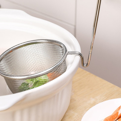 Vợt nhúng/ Rây lọc thực phẩm inox Echo Misokoshi - Hàng nội địa Nhật Bản |#Mẫu Mới| |#Dụng cụ nhà bếp đa năng|