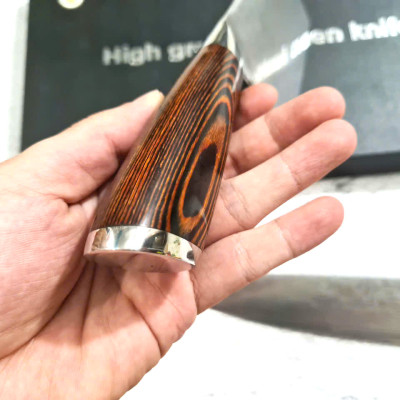 DAO - BỘ 3 DAO BẾP NHẬT BẢN THÉP DAMASCUS MÃ A3 DT2 nt topcomshop vn