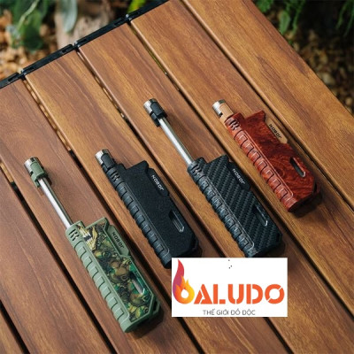 Vỏ hộp quẹt bật lửa khò 1 tia ZB-196 cổ dài có khóa ga