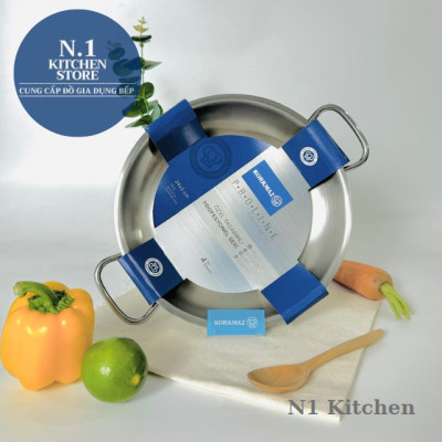 Chảo omelette inox cao cấp Korkmaz Proline 24 cm - A1185 - Hàng chính hãng