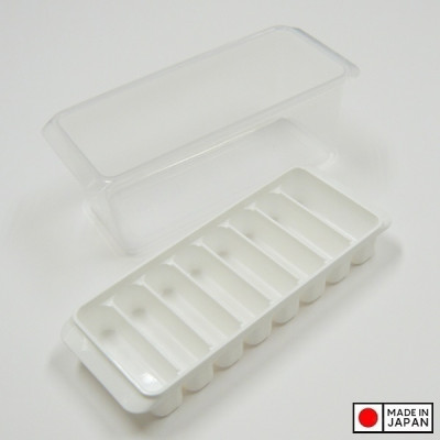 Khay đá Yukipon Cube 12 viên kèm khay trữ đá - Hàng Nội Địa Nhật Bản