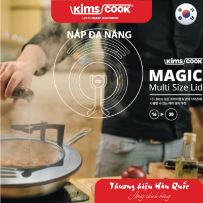 Nắp đậy đa năng từ size 16cm đến 32cm Kims Cook