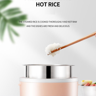 Hộp Cơm Điện Cặp Lồng Điện Hâm Cơm Tự Động 3 Tầng PS-103 - Màu Ngẫu Nhiên - Hàng Chính Hãng