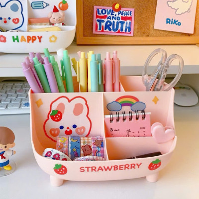 Kệ Đựng Bút 6 Ngăn – Hộp Đựng Đồ Đa Năng Trang Trí Bàn Học Văn Phòng Phẩm - HÀNG CHÍNH HÃNG MINIIN