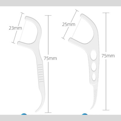COMBO 2 Hộp 50 Tăm Chỉ Nha Khoa Tăm Nhựa Nha Khoa Tiện Dụng Làm Sạch Răng Set Tiệt Trùng (Hàng Cao Cấp) Cây Vệ Sinh Kẽ Răng Chân Nướu Chuyên Dụng Chiếc Xỉa Răng Chăm Sóc Răng Miệng