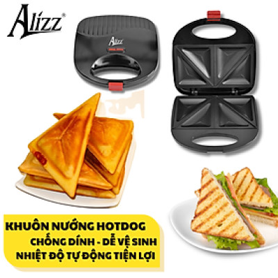Máy Nướng Bánh Hotdog 750W ALIZZ AL-13556