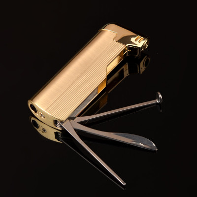 Vỏ Hột Quẹt Bật Lửa Gas Honest BCZ-1002 Kiêm Bộ Dụng Cụ Đa Năng Tiện Lợi Ngọn Lửa Cong Đẹp Độc Lạ - Dùng Gas Cao Cấp