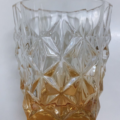 CỐC THỦY TINH UỐNG RƯỢU TÂY CAO CẤP SANG TRỌNG MÀU CAM 315ml- VD92