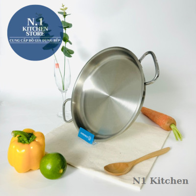 Chảo omelette inox cao cấp Korkmaz Proline 24 cm - A1185 - Hàng chính hãng