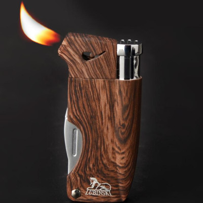 Vỏ Hột Quẹt Bật Lửa Kiêm Bộ Dụng Cụ Đa Năng Lubinski SK28 Thiết Kế Đẹp Độc Lạ Ngọn Lửa Mạnh Mẽ - Dùng Gas Cao Cấp