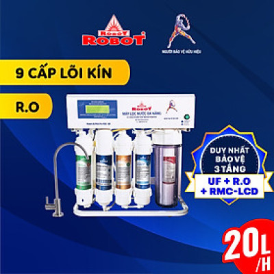 MÁY LỌC NƯỚC CÔNG NGHỆ LỌC R.O + UF ALPHA PRO 9GK-UR - Hàng Chính Hãng