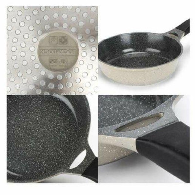 Chảo Đá Stone 7 Lớp Cao Cấp 28cm LCA6283D (cam kết hàng chính hãng)