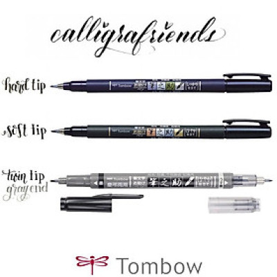 BÚT TOMBOW FUDENOSUKE CHUYÊN VIẾT HÁN TỰ, CALLIGRAPHY, BRUSH LETTERING