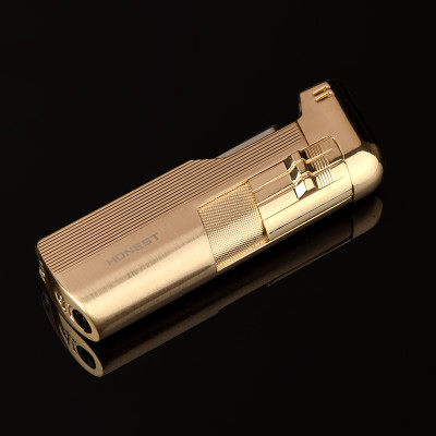 Vỏ Hột Quẹt Bật Lửa Gas Honest BCZ-1002 Kiêm Bộ Dụng Cụ Đa Năng Tiện Lợi Ngọn Lửa Cong Đẹp Độc Lạ - Dùng Gas Cao Cấp