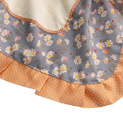 Tạp dề hoa viền ren Elmich EL0275