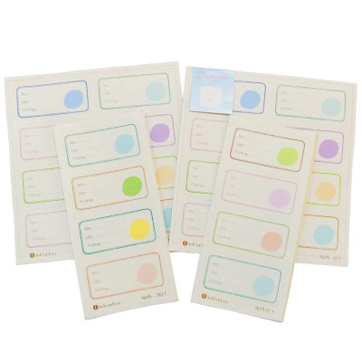 Bộ 24 Nhãn Vở A - Linh Lan