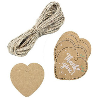 Dây Treo Trang Trí Kraft - Teenage 01 - Thank You