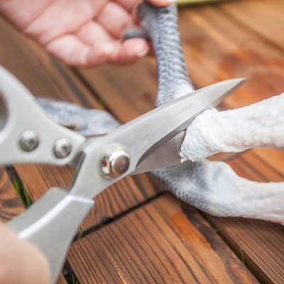 Kéo Cắt Gà Nhật Bản Làm Bếp Đa Năng Cắt Vải Cắt Giấy Siêu Sắc Chính Hãng