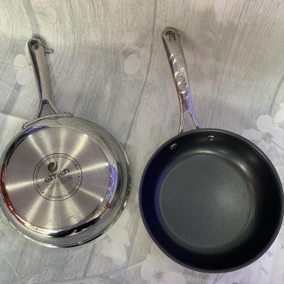 Chảo chống dính Elmich inox cao cấp 2 lớp đáy liền Tri-max size 24cm mã 2353738