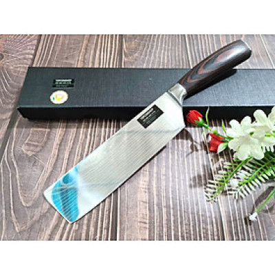 DAO - DAO BẾP NHẬT BẢN USUBA THÉP DAMASCUS MÃ A6 DT125 nt topcoomshop vn