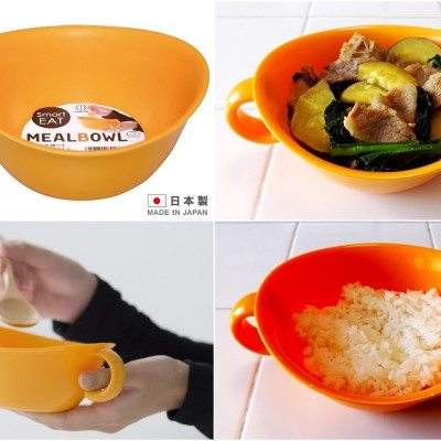 Bát ăn cho bé có quai cầm chống trơn trượt Kokubo Meal Bowl Ø15cm - Hàng nội địa Nhật Bản | Made in Japan