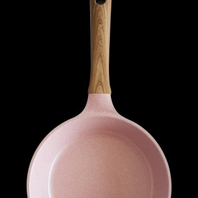 Chảo Chống Dính Ecoramic Platinum Vân Đá Cao Cấp Đáy Từ Chính Hãng, Siêu Bền, Dùng cho mọi loại bếp, Bảo hành 2 tháng