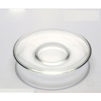 Combo 6 đĩa thủy tinh lota tách và 6 chén đáy trụ có quai uống trà