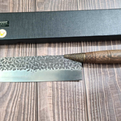 DAO BẾP - DAO THÁI HOA VĂN CAO CẤP MÃ A4 DT151 NT topcomshop vn