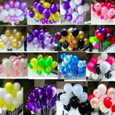 Bóng Nhũ 100 quả Hàng Đẹp 10" (Loại 1)