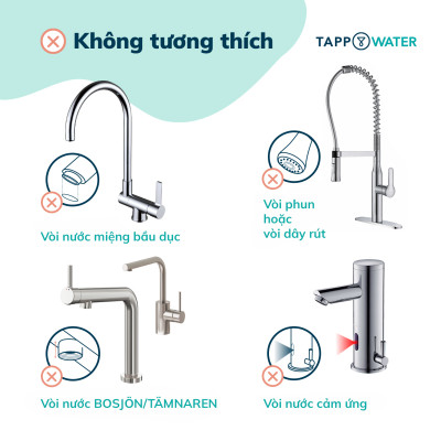 Bộ lọc nước gắn tại vòi - model UF SA - Ultra Tapp 1 -T1-UFP1