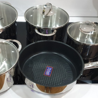 Bộ nồi Đức chảo chất lượng tiên tiến BAUER POLITE PLUS - Gokitchen - Hàng chính hãng