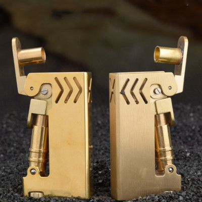 Vỏ Hột Quẹt Bật Lửa Xăng Bấc Đá ShuFang SF01 Hàng Thủ Công Độc Lạ Tiện Dụng - Dùng xăng bấc đá cao cấp