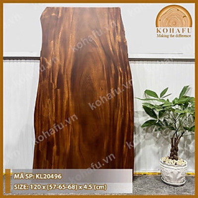Mặt bàn Dài Gỗ Me Tây KOHAFU - Dài 1.2m KL20496-523-544-552-554 - Hàng Y Hình