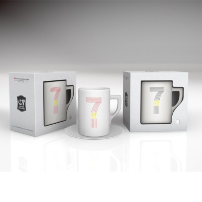 Trung Nguyên Legend - Ly sứ chuyển nhiệt G7 (Ly và dĩa)