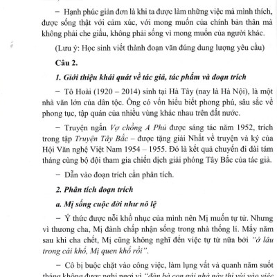 Ôn Thi Tốt Nghiệp THPT Môn Ngữ Văn _GDSG