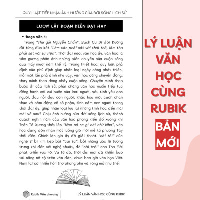 Sách - Lý luận văn học cùng Rubik (Tập 2) - Rubik Văn Chương