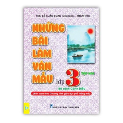 Sách - Combo Những bài làm văn mẫu lớp 3 - Tập 1 + 2 ( Bộ sách cánh diều )