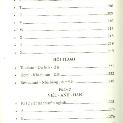 6000 Từ Vựng Chuyên Ngành Du Lịch - Khách Sạn - Nhà Hàng (Anh - Việt - Hàn)
