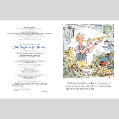 Tác Phẩm Kinh Điển Của Quentin Blake - Chiếc Thuyền Của Bác Thợ Mộc
