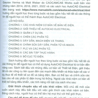 Tự Học Nhanh AutoCAD Electrical 