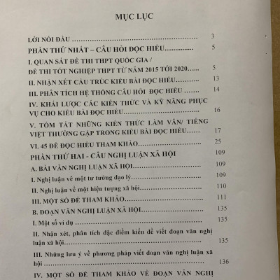Hướng dẫn ôn thi THPT môn Ngữ Văn phần đọc hiểu và nghị luận xã hội