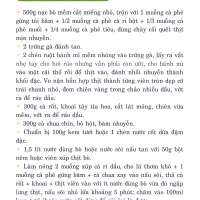 Nấu Ăn Ngon - Các Món Nấu