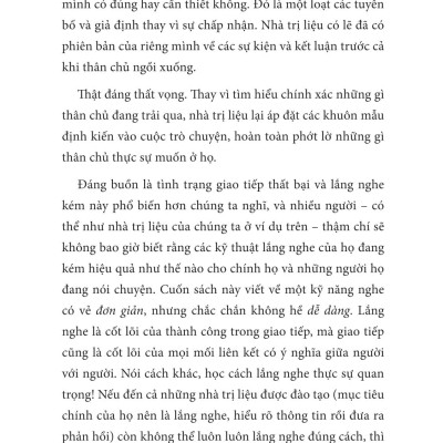 Sách - Nghệ Thuật Lắng Nghe - Thực Hành Thấu Cảm - Xây Dựng Lòng Tin - Tạo Ra Kết Nối Sâu Sắc