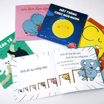 Ehon Bé Ngoan - Combo 5 cuốn Tớ Muốn Ăn Một Con Voi