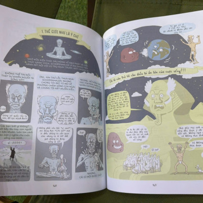 PHILOCOMIX 1 - CÁC TRIẾT GIA VĨ ĐẠI NÓI GÌ VỀ HẠNH PHÚC – Jean-Philippe Thivet - Jerome Vermer - Anne-Lise Combeaud – Hoàng Anh dịch – Nhã Nam