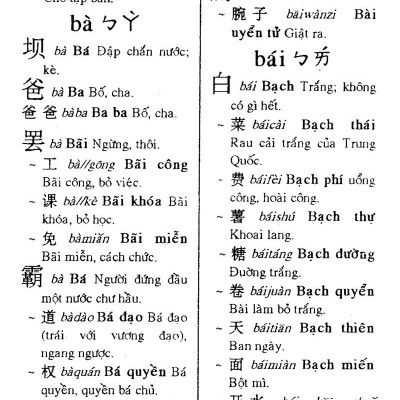 Từ Điển Hoa - Việt Thông Dụng (Tái Bản)