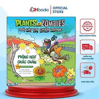Trái Cây Đại Chiến Zombie Tập 3- Phòng Ngự Chắc Chắn (Tái Bản 2020)- 2HBooks