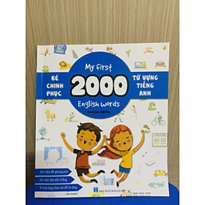 Sách- Bé Chinh Phục 2000 Từ Vựng Tiếng Anh 119 trang (My First 2000 English Words)