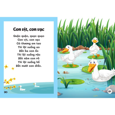 Sách - Đồng dao cho bé - Các trò chơi dân gian - Các câu hát vè dân gian - Thế giới quanh ta và cuộc sống động vật ( 