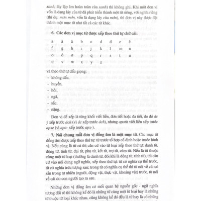 Từ Điển Tiếng Việt (Hoàng Phê) - Tái Bản - Vanlangbooks